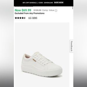 {Dr. Scholl’s} Time Off Platform Sneaker Tennis Shoe